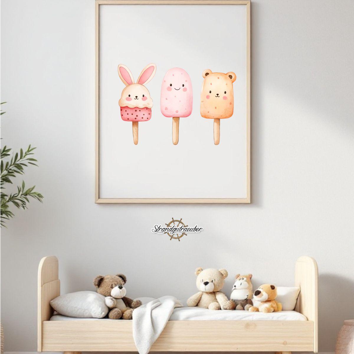 Buegelbild Eisfreunde Buegelbild Eisfreunde